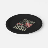 アメリカを作る素晴らし誕生日威厳があるギフト19 ペーパープレート (アングル)