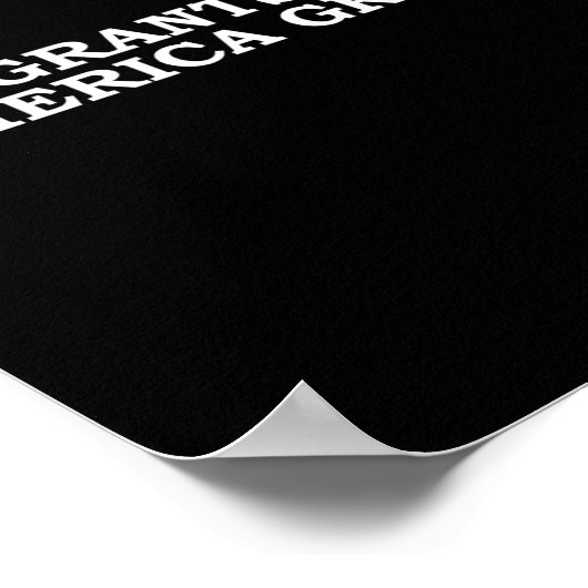 アメリカを作素晴らしる ポスター (角)