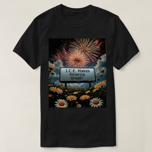アメリカを偉大に Tシャツ (デザイン正面)