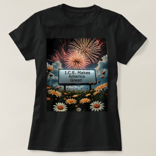 アメリカを偉大に Tシャツ (デザイン正面)
