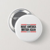 アメリカを再びアメリカおもしろい愛国的な4番目にする 缶バッジ (正面&裏面)