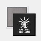 アメリカを再びアンチトランプ抵抗運動させる マグネット (正面/裏面)