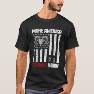 アメリカを再びゴシックUSAにする Tシャツ
