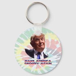 アメリカを再びタイダイのキーチェーンにする キーホルダー