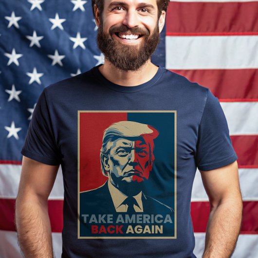 アメリカを再びトランプ選挙2024 Tシャツ