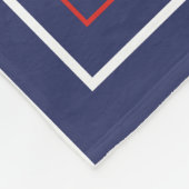 アメリカを再び信心深くする フリースブランケット (角)