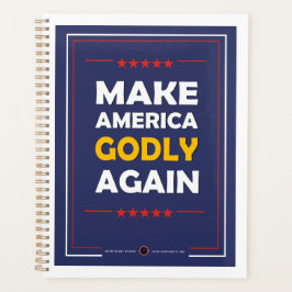 アメリカを再び信心深くする プランナー手帳