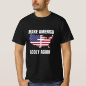 アメリカを再び信心深くする Tシャツ (正面)