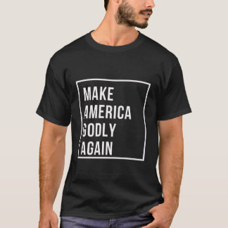 アメリカを再び信心深くする Tシャツ