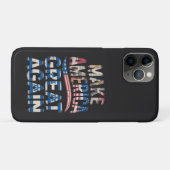 アメリカを再び偉大にしよう Case-Mate iPhoneケース (裏面(横))
