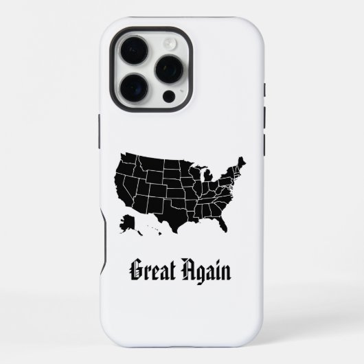 アメリカを再び偉大に iPhoneケース (裏面)