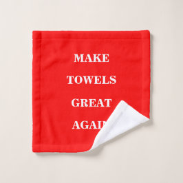 アメリカを再び偉大に Towelを再び偉大に  ウォッシュタオル