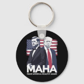 アメリカを再び健康にする キーホルダー (正面)