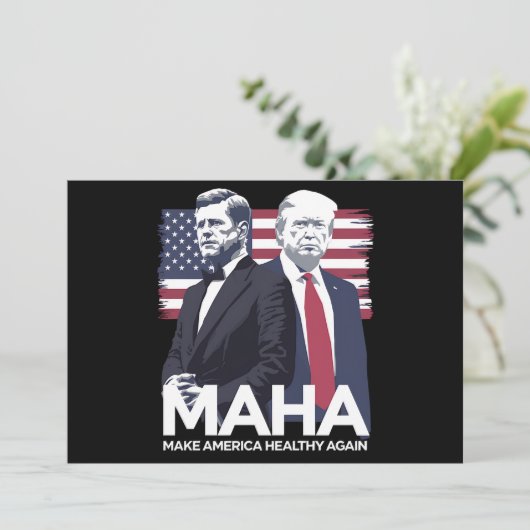 アメリカを再び健康にする 招待状 (スタンド正面)