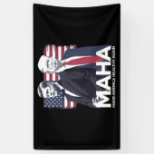 アメリカを再び健康にする 横断幕 (縦)