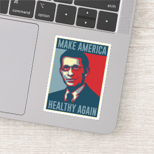 アメリカを再び健康にするDr Fauci シール