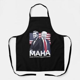 アメリカを再び健康に エプロン