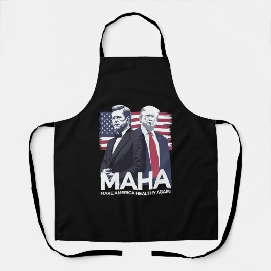 アメリカを再び健康に エプロン (正面)