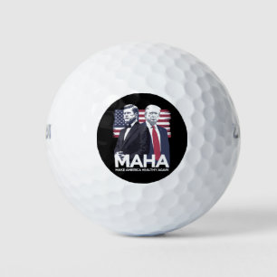 アメリカを再び健康に ゴルフボール