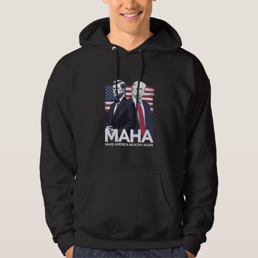 アメリカを再び健康に パーカ (正面)