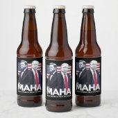 アメリカを再び健康に ビールラベル (ボトル)