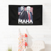 アメリカを再び健康に 横断幕 (インサイチュ)