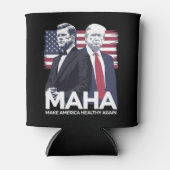 アメリカを再び健康に 缶クーラー (正面)