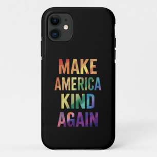 アメリカを再び優しい国に レインボー LGBTQ ゲイ iPhone 11 ケース