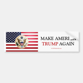 アメリカを再び切り札にする バンパーステッカー