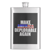 アメリカを再び嘆き悲しませる フラスク (正面)