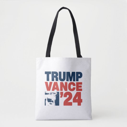 アメリカを再び安全にするトランプVance 2024 MAGA トートバッグ (正面)