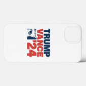 アメリカを再び安全に トランプ ヴァンス 2024 MAGA Case-Mate iPhoneケース (裏面 (横))