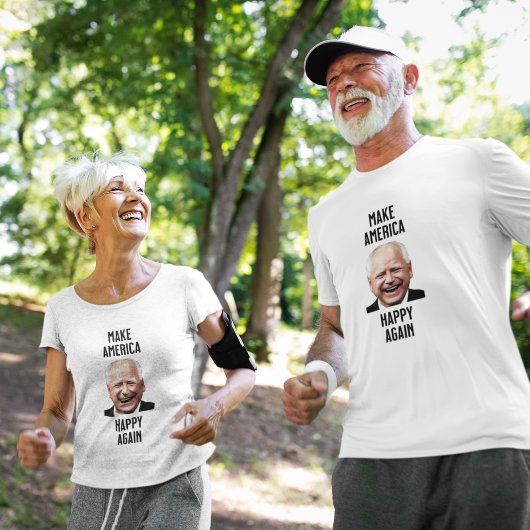 アメリカを再び幸せにする Tシャツ