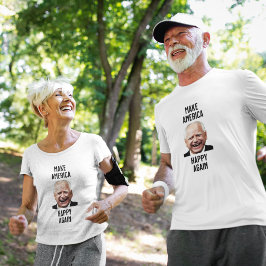 アメリカを再び幸せに Tシャツ