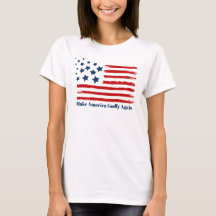 アメリカを再び敬虔なTシャツにする