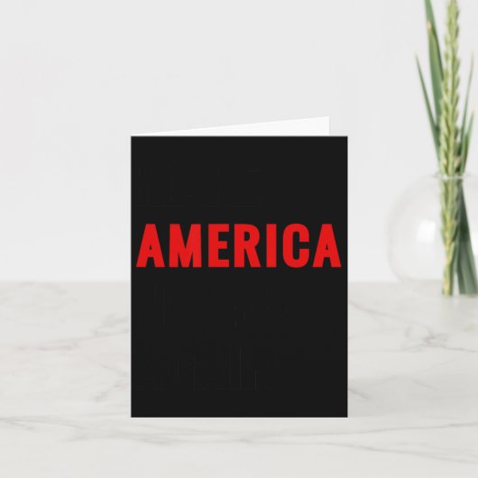 アメリカを再び普通にしよう  カード (正面)