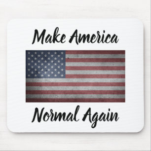 アメリカを再び正常に マウスパッド