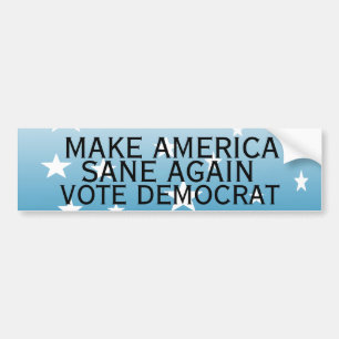 アメリカを再び民主党員に選び出す バンパーステッカー