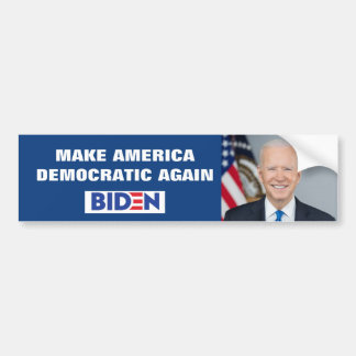 アメリカを再び民主化する バンパーステッカー