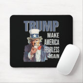 アメリカを再び無畏に トランプ支持 共和党員 マウスパッド (マウス)