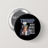 アメリカを再び無畏に トランプ支持 共和党員 缶バッジ (正面&裏面)