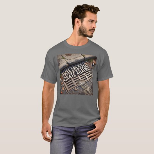 アメリカを再び焼く Tシャツ (正面フル)