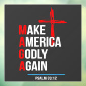 アメリカを再び狂気に変える ウィンドウサイン (シート3)