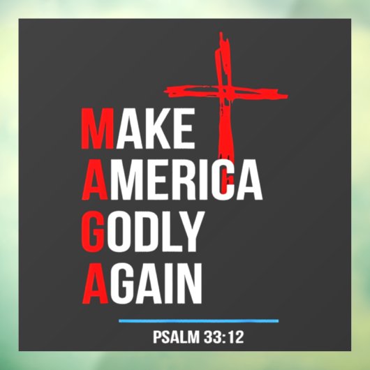 アメリカを再び狂気に変える ウィンドウサイン (シート3)