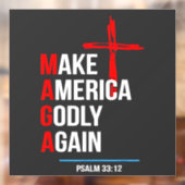 アメリカを再び狂気に変える ウィンドウサイン (シート2)