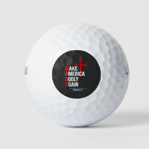 アメリカを再び神の国に トランプ大統領就任式 Maga ゴルフボール