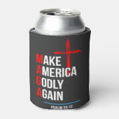 アメリカを再び神の国に トランプ大統領就任式 Maga 缶クーラー (缶正面)