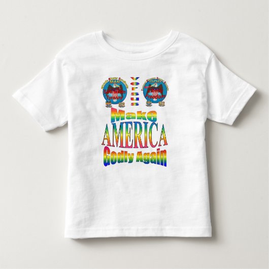 アメリカを再び神聖にする。『マガ』の真実を トドラーTシャツ (正面)