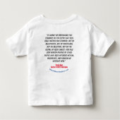 アメリカを再び神聖にする。『マガ』の真実を トドラーTシャツ (裏面)