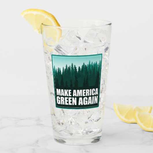 アメリカを再び緑にする タンブラーグラス (アイス正面)